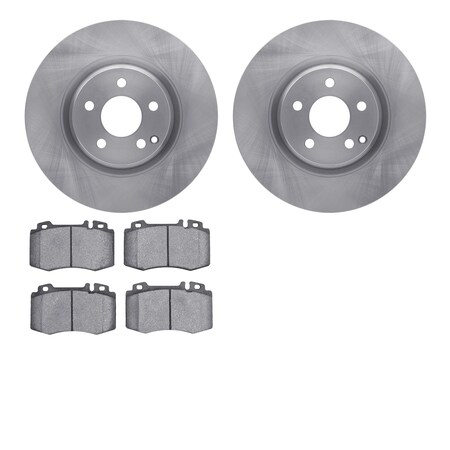 Dynamic Friction Company Front Brake Rotors with 5000 Advanced Brake Pads 6502-63476